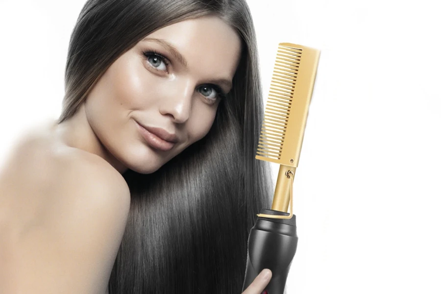 Fast Heat Ceramic Straightening Brush